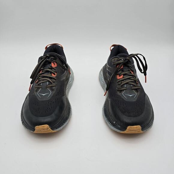 Hoka Stinson ATR 6 Mens 10.5 Black Blue Orange Shoes Sneaker Athletic Training - Picture 3 of 13